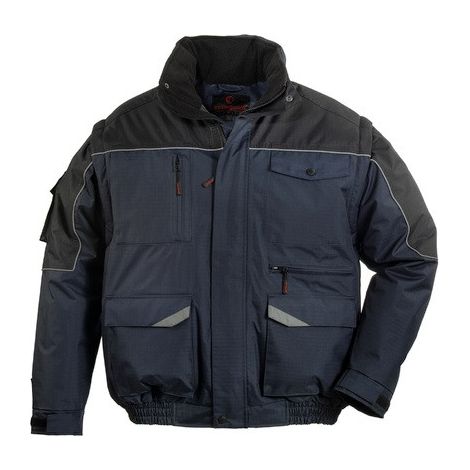 Multitaschenjacke Coverguard RIPSTOP 2 in 1 navy/schwarz Gr. L