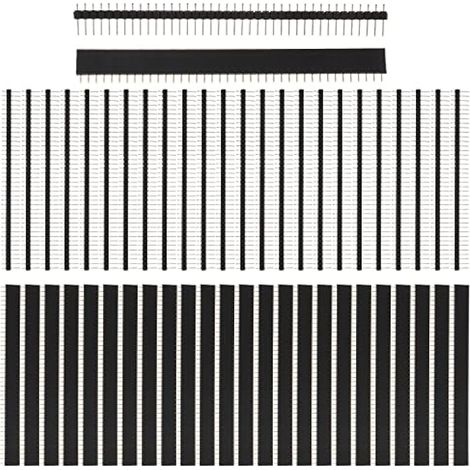 Connecteur mâle et femelle Header PCB 2.54mm 40 broches (50 pièces) (1/5)