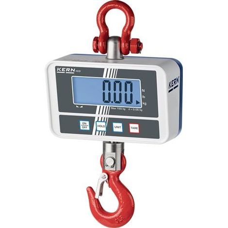 Kranwaage Messbereich 150kg Ziffernschritt 50g m.LED-Display KERN (1/2)