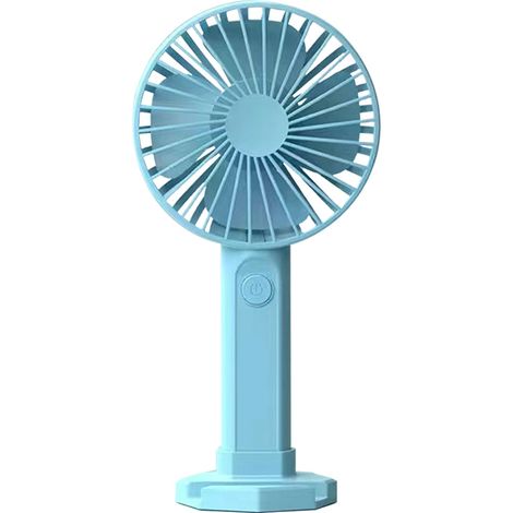 1 Ventilateur portable, moteur sans balais, batterie 800 mAh, 3 vitesses, USB, voyage camping (1/5)
