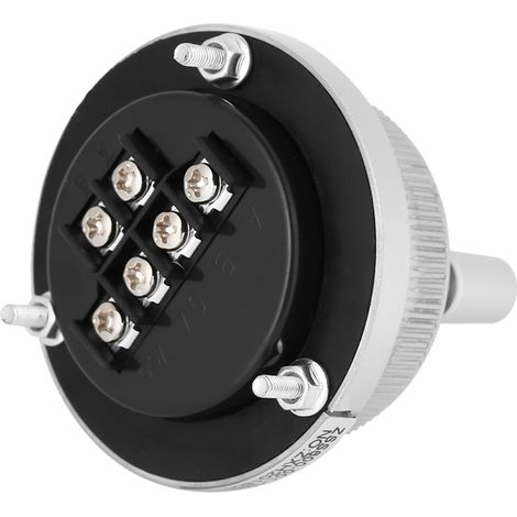 Volant manuel codeur à impulsions 5V 60mm pour fraiseuse CNC (Blanc) (1/5)