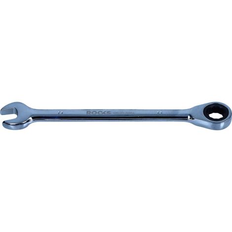 Chiave combinata a cricchetto ROOKS 11 mm in acciaio CrV 6150 (OK-01.6004)