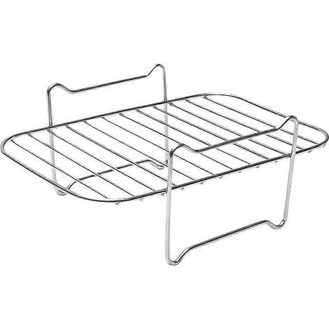 Air Fryer Stand für Ninja Dz201/dz401 Foodi Accessories Mehrschichtiger stapelbarer Dörrapparat aus Edelstahl (1/5)