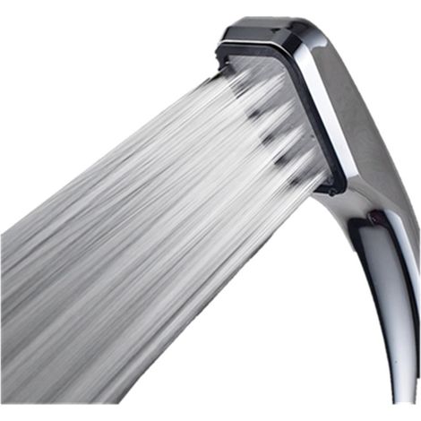 Pommeau de douche pluie pressurisé 300 trous, douchette carrée haute pression (1/5)