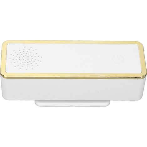Ioniseur d'air rechargeable mini portable, étanche à l'humidité et éliminateur d'odeurs, purificateur d'air LED blanc pour placard, armoire à chaussures (1/5)