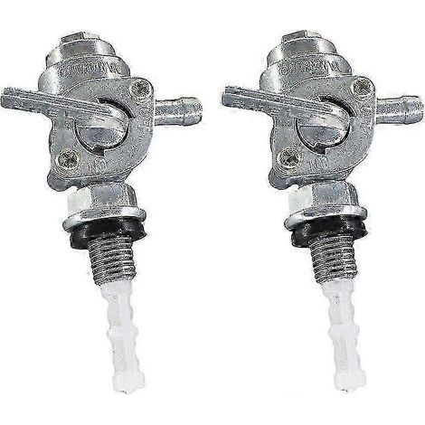 Compatible avec deux interrupteurs de carburant universels M10 x 1,25 pour générateur de moto (1/5)