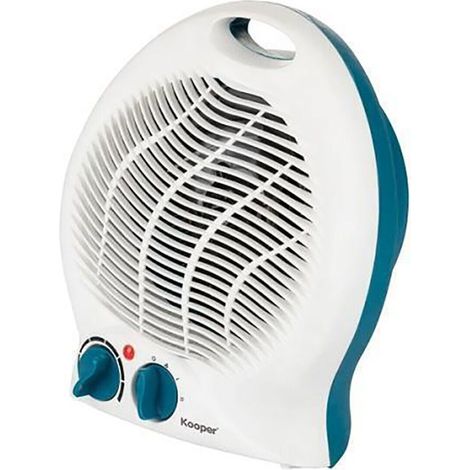 CHAUFFAGE ÉLECTRIQUE VENTILATEUR 2000W KOOPER CHAUFFAGE DE SALLE DE BAINS CHAUD (1/5)
