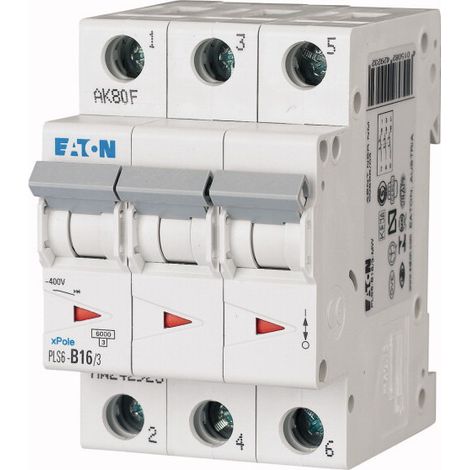 Disjoncteur PLS 3X16A 6kA courbe D (000242972)