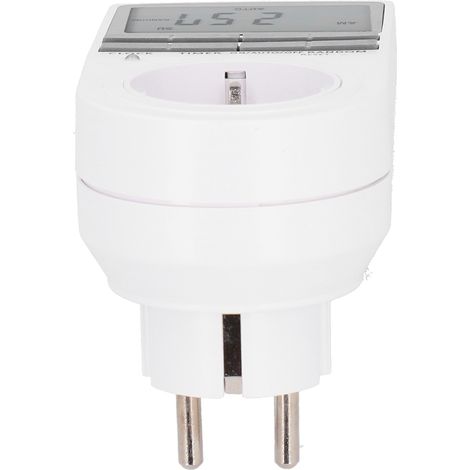 Minuteur de Prise LCD 12/24H avec Affichage Numérique pour Électroménager de Cuisine 240V UE