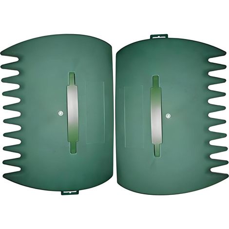 Ramasse-feuilles, pelle à feuilles de noisetier manuelle en 2 parties, nettoyage rapide des feuilles, des tontes de gazon et des déchets dans les jardins et les cours. (1/5)