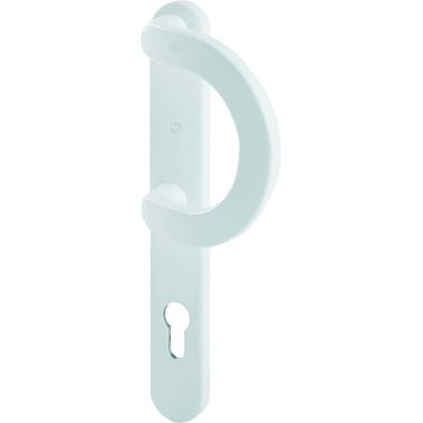 HOPPE® Stoßgriff auf Langschild 513G/3357N, Aluminium, 8055451 (1/2)