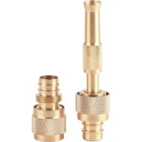 High Pressure Brass Hose Nozzle Integrated Quick Connect Gun Interface Set 2025 (1/3)