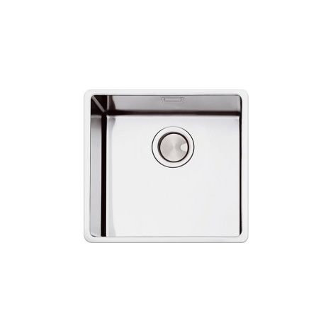 Apell FEM50UBC Ferrara Plus Lavello da Incasso Sottotopiano 1 Vasca Raggio 15mm Acciaio AISI 304 538x438 mm colore Inox Spazzolato (1/2)