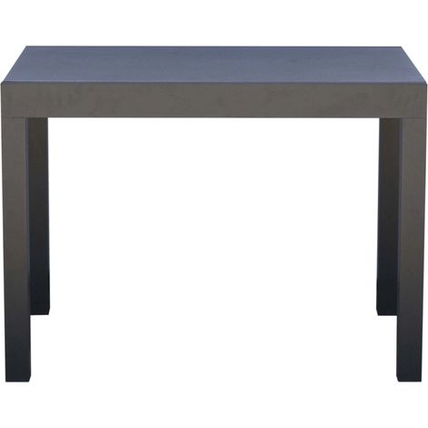 tavolo da esterno allungabile solaria "spalato" in alluminio antracite e piano in vetroceramica 104/208x75x75 cm (1/3)