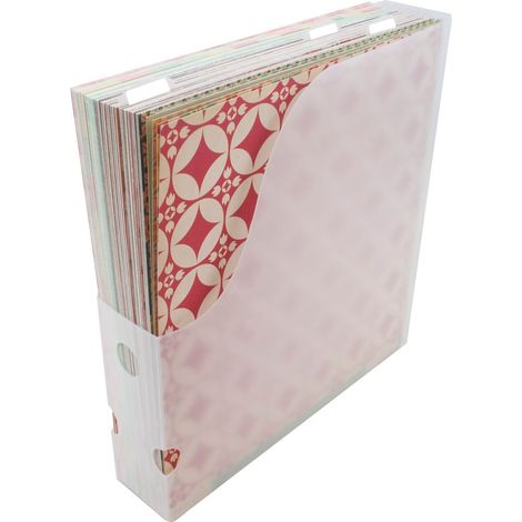 Porte-Papier en Plastique Transparent 31,8 x 33 x 6,7 cm (1/5)