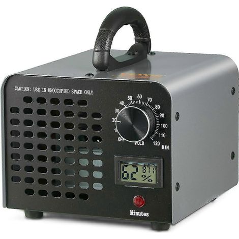 Ozone Generator 36000mg/h Ozone Machine Odor Remover with 0-120min Timer Detachable Air Purifier Deodorizer (1/5)