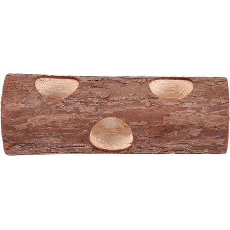 Tunnel D\'Exercice En Bois Hamster - Jouet À Mâcher - Pour Lapin - Furet - Hamster - Cochon D\'Inde (S) (1/4)