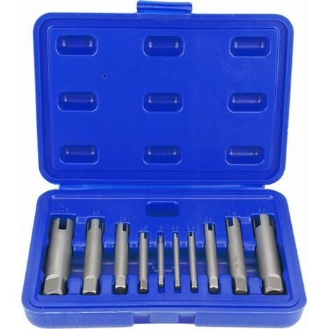 Steel broken head tap extractor, set of stripped screw tap extractors (C) (1/5)