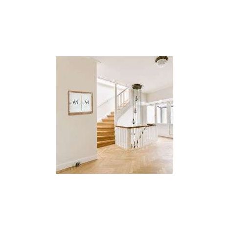 Tablon Anuncios 350X460X36,5Mm Btv Aluminio Madera Cl Diseño H Claro (1/2)