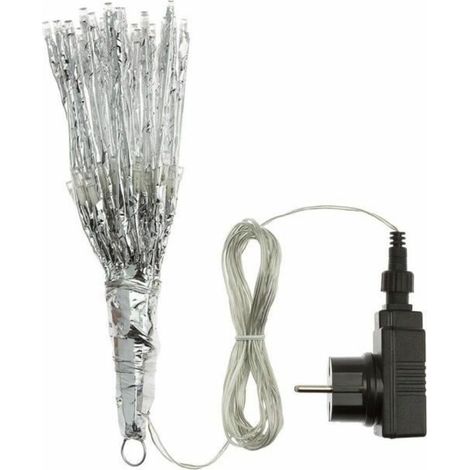 Ramo sferico "TWIGball" decorazione natalizia per esterno con Led effetto Flash -80 led - Ø 30 cm / Luce Fredda (1/5)
