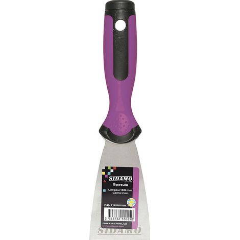 SPATULE MANCHE BI-MATIERE LARGEUR 60 MM SIDAMO - 11255025