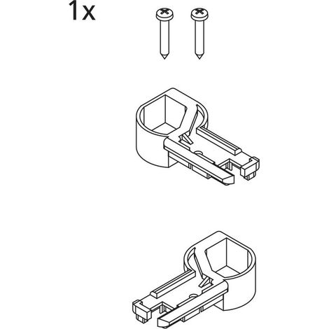 Kermi Stockabdeckung Set oben, EBI2020, Silber Mattglanz, 2534191