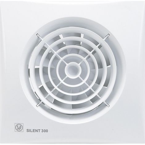 Aérateur 280 m3/h clapet anti-retour moteur 230V D.150 mm S&P (UNELVENT) 403527