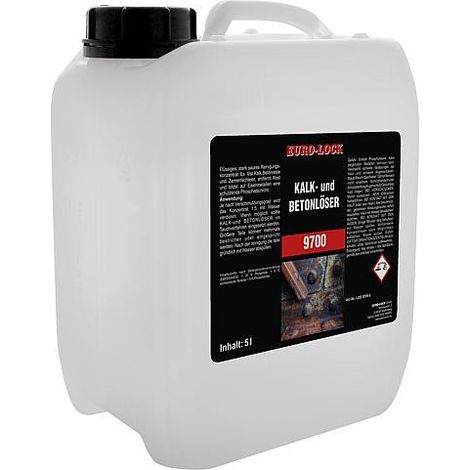 Détartrant et solvant béton EURO-LOCK LOS 9700 bidon 5l