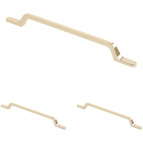 Distance entre les trous : 192 mm - Zamak - Laiton (Lot de 3)