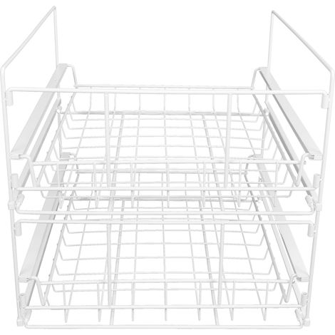 Étagère de rangement amovible pour armoire, étagère de rangement de cuisine, égouttoir à vaisselle, étagère à épices (1/5)