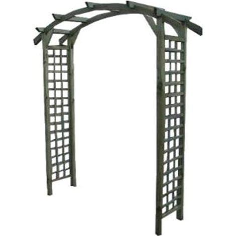 PERGOLA DOPPIA in LEGNO Impregnato in autoclave PAPILLON 210X70X230H cm