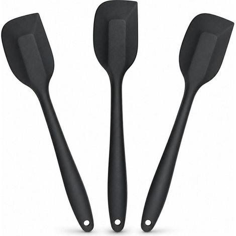 3er Set Silikonschaber Hitzebeständig bis 240°C, Flexibel & Antihaft