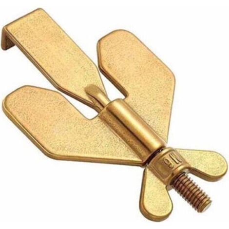 Cadenas de porte portable - Sécurité voyage, hôtel, maison - Addalock Safe-Lock neuf doré (1/5)