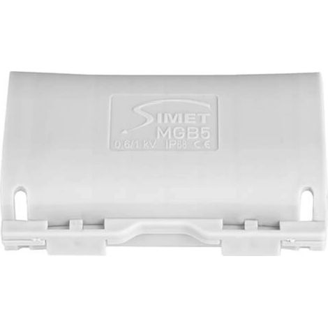 Conector de gel para cables 5x2.5 MGB5 gris, Simet