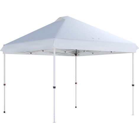 Barnum Fauvrelin Pop-Up 3x3m Toile Oxford UPF50+ Blanc Stabilité Maximale Transport Inclus (1/5)