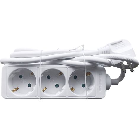 Mömax Steckdosenleiste Tibm in Weiß max. 3680 Watt