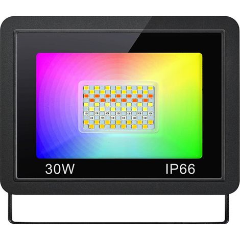 Tuya Faretto LED da Esterno Smart WiFi RGBCW 30W (1/5)