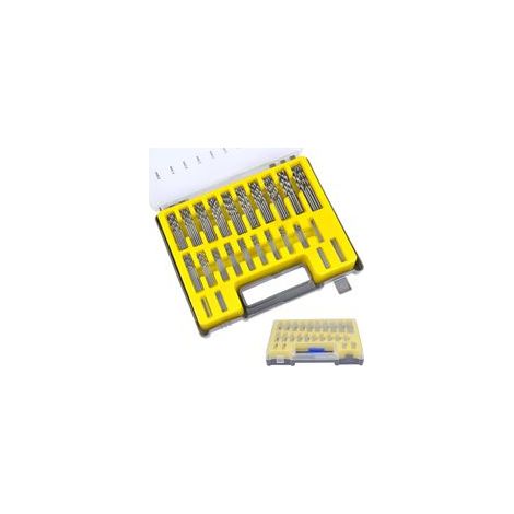 Kit de 150 Pcs Forets Hélicoïdaux HSS Titanium Micro Forets de Précision pour Bois, Métal, Plastique et Bijoux