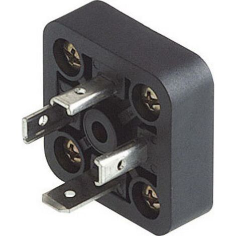 Prise d'appareil série GMD Hirschmann GSA-U 3000 N LO 933 379-100-1 noir Pôle:3 + PE 1 pc(s) (1/4)