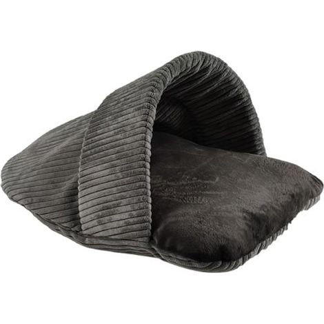 Lebon Katzenhöhle Lucy 60 x 40 x 30 cm grau Bett