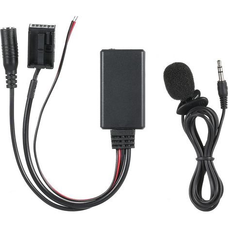 Adaptateur audio auxiliaire avec microphone et kit mains libres pour lecteur CD 6000 BT 5.0 Ford 6000CD (1/5)