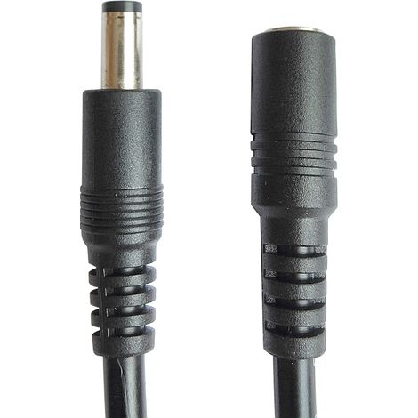 Câble d'extension d'alimentation DC (20 AWG, 10 m) — Câble / Adaptateur connecteur mâle-femelle