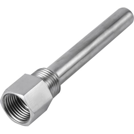 doigt de gant en acier inoxydable, filetage 1/2" NPT pour capteurs de température (1/5)