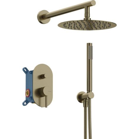 Kit de ducha empotrado LOOP Cromado