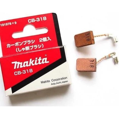 Spazzole di carbone Makita CB 318 5 cm 2 pezzi durevoli