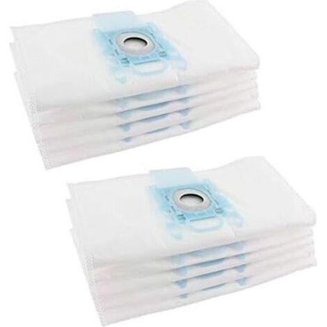 Lot de 10 pièces de rechange pour aspirateur, sac à poussière en toile de type G, compatible avec les modèles Bosch, Siemens BSG7, BSG6, BSGL3126GB, GL30 et autres, accessoires pour aspirateur.