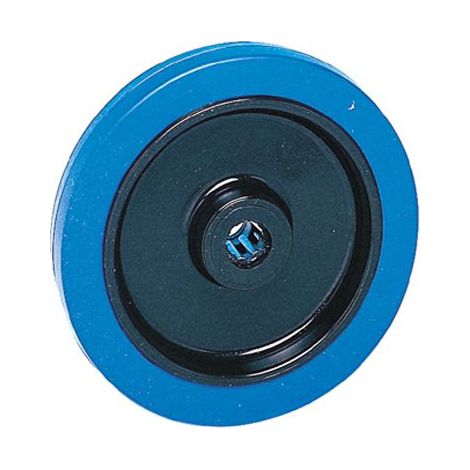 Roue de chariot Pleine Guitel Hervieu Ø 100mm, l. 32mm, Ø alésage 12mm, Roulement à rouleaux, 200kg max ( Prix pour 1 )