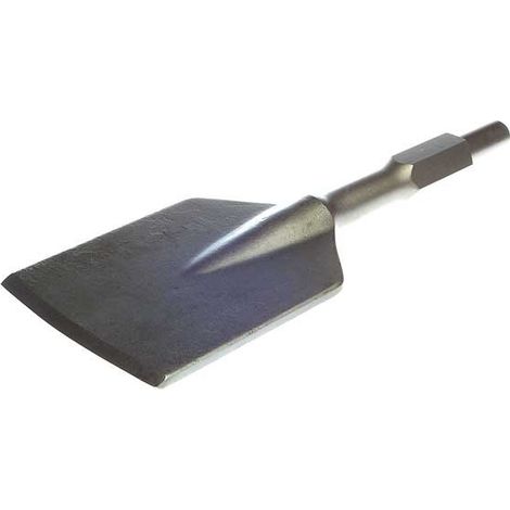 Makita – Bêche raccordement hexagonal pour asphalte 400mm – Largeur 125mm – Pour chantiers humides – P05608
