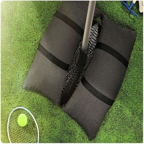 Lntyq Sacs de Sable Remplissables pour Poids de Socle Parasol Extérieur – Sacs Arqués pour Pied de Parasol Déporté Lourd (1/5)