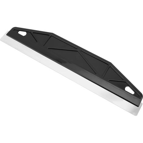 Bouclier Peinture,30,5x7cm Outil Bordure Peinture pour Mur en Acier Inoxydable pour des Finitions Précises et des Lignes Nettes sur Murs et Plafonds(Noir) (1/5)